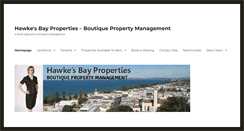 Desktop Screenshot of hawkesbayproperties.net.nz