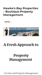 Mobile Screenshot of hawkesbayproperties.net.nz